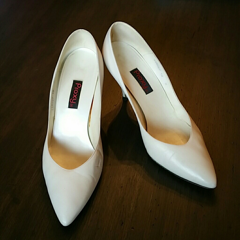 Proxy ivory heels